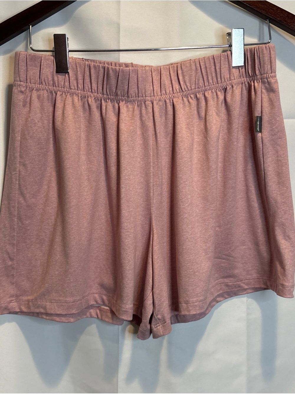 Eddie Bauer Mauve Knit Lounge Shorts